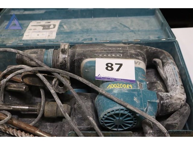 Boorhamer - makita - hr4013c toebehoren - boren, opzetstukken, koffer - afbeelding 2 van  4