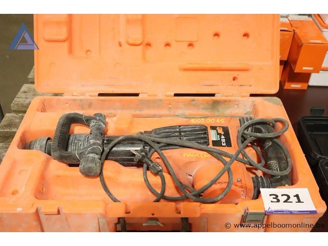 Boorhamer - spit - 493 toebehoren - koffer - afbeelding 1 van  3