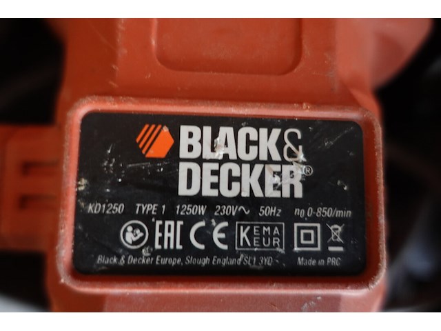 Boorhamer black&decker - afbeelding 3 van  3