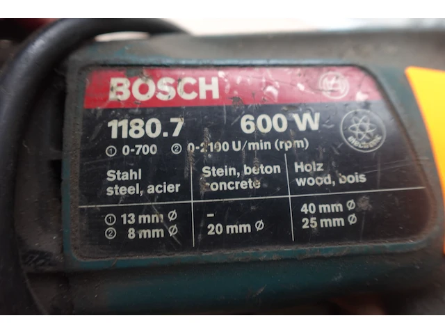 Boorhamer bosch - afbeelding 2 van  3