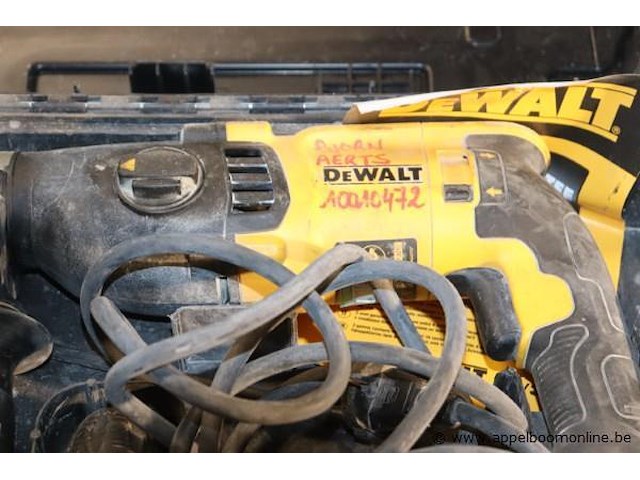 Boorhamer dewalt d25134k - afbeelding 2 van  4