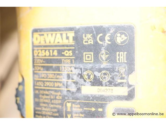 Boorhamer dewalt d25614-qs - afbeelding 4 van  4