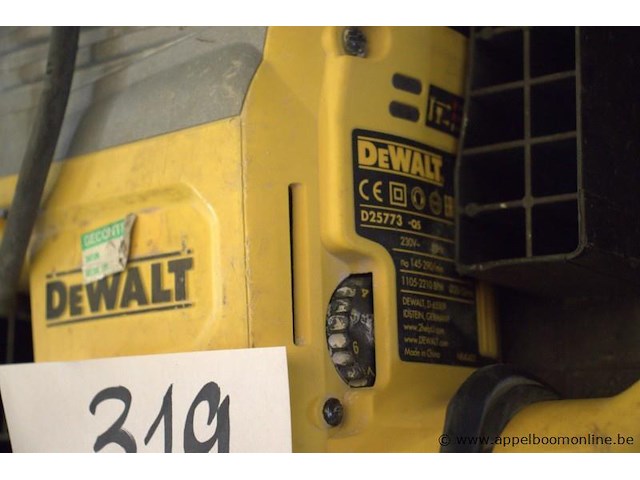 Boorhamer dewalt d25772 - afbeelding 3 van  3