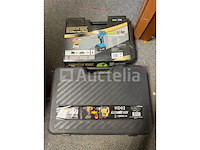 Boorhamer en accu schroevendraaier in koffer en accu slagmoer sleutel - afbeelding 2 van  6