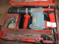 Boorhamer hilti te17 in koffer , cirkelzaag powerplus pow1041p (7,8) - afbeelding 4 van  10
