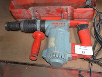 Boorhamer hilti te17 in koffer , cirkelzaag powerplus pow1041p (7,8) - afbeelding 5 van  10