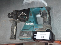 Boorhamer makita dhr 243 met 1 accu (12,15) - afbeelding 2 van  4