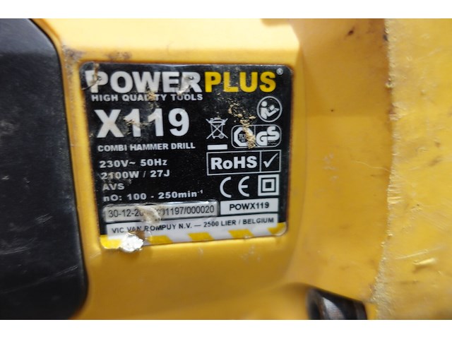 Boorhamer powerplus - afbeelding 2 van  3