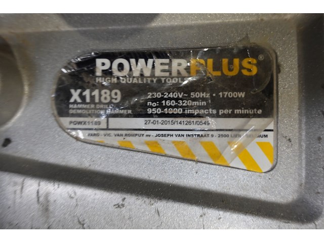 Boorhamer powerplus - afbeelding 2 van  3
