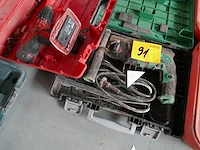 Boorhamer + schroefmachine