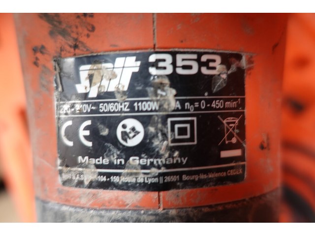 Boorhamer spit - afbeelding 3 van  3