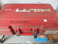 Boorhamer + toebehoren hilti - afbeelding 1 van  3