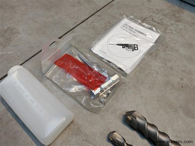 Boorhamermachine met benzinemotor - afbeelding 13 van  13