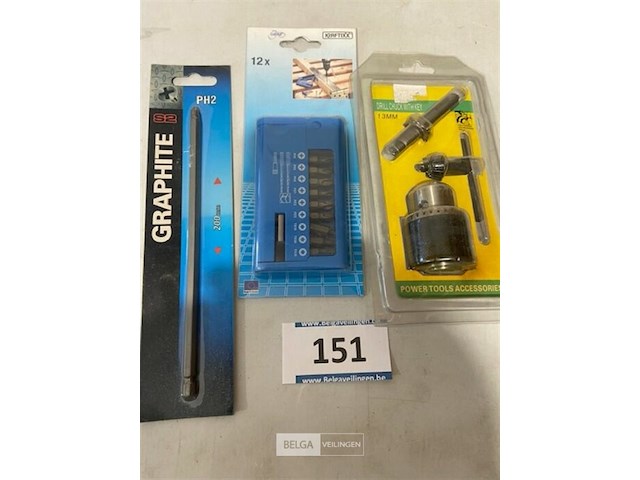 Boorkop - 12 delige bitsenset - bits ph2 lengte 200mm - afbeelding 3 van  3