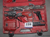 Boormachine - hilti - te 6-a36 oplader - hilti toebehoren - boren, handgreep - afbeelding 1 van  2