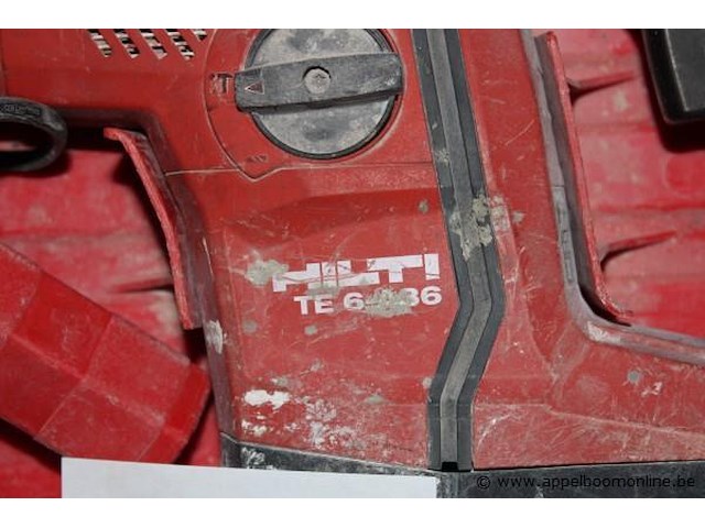 Boormachine - hilti - te 6-a36 oplader - hilti toebehoren - boren, handgreep - afbeelding 2 van  2