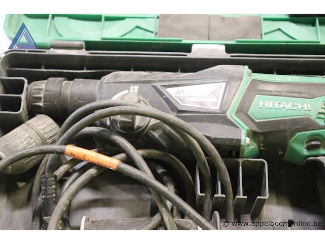 Boormachine - hitachi - dh 26pb toebehoren - koffer - afbeelding 2 van  3