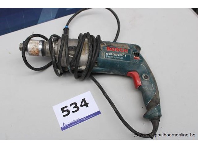 Boormachine bosch gsb 21-2 rct, werking niet gekend - afbeelding 1 van  2