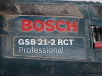 Boormachine bosch gsb 21-2 rct, werking niet gekend - afbeelding 2 van  2