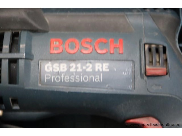 Boormachine bosch gsb 21-2re, werking niet gekend - afbeelding 2 van  2