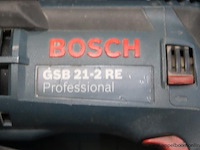 Boormachine bosch gsb 21-2re, werking niet gekend - afbeelding 2 van  2