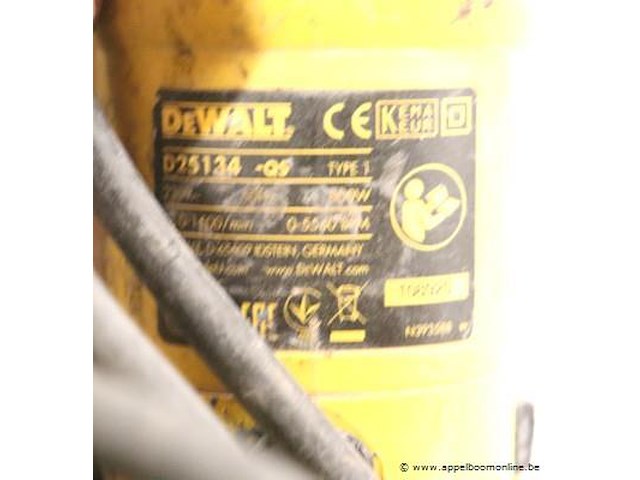 Boormachine dewalt d25134-qs - afbeelding 2 van  2