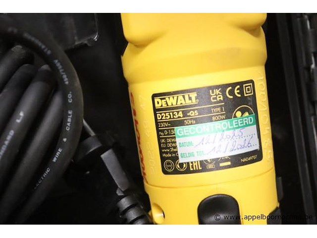 Boormachine dewalt d25134-qs - afbeelding 3 van  3