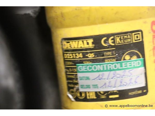 Boormachine dewalt d25134-qs - afbeelding 3 van  3