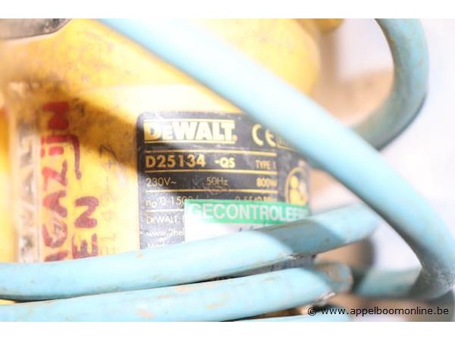 Boormachine dewalt d25134-qs - afbeelding 3 van  3