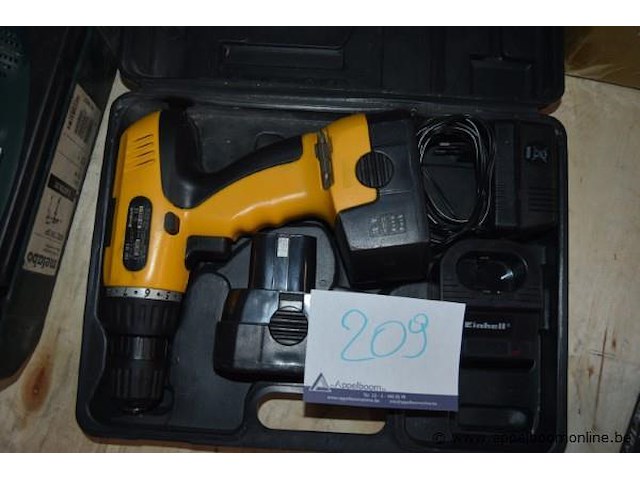 Boormachine, einhell, bas 18 a, 18v, met accu, werking niet gekend - afbeelding 1 van  2