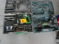 Boormachine en slijper hitachi