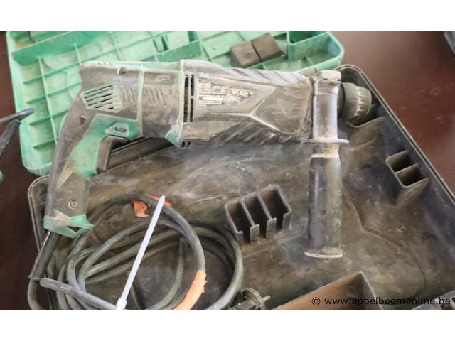Boormachine hikoki en haakse slijptol hitachi - afbeelding 2 van  7