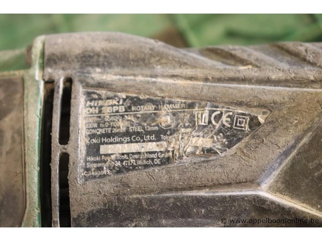 Boormachine hikoki en haakse slijptol hitachi - afbeelding 4 van  7