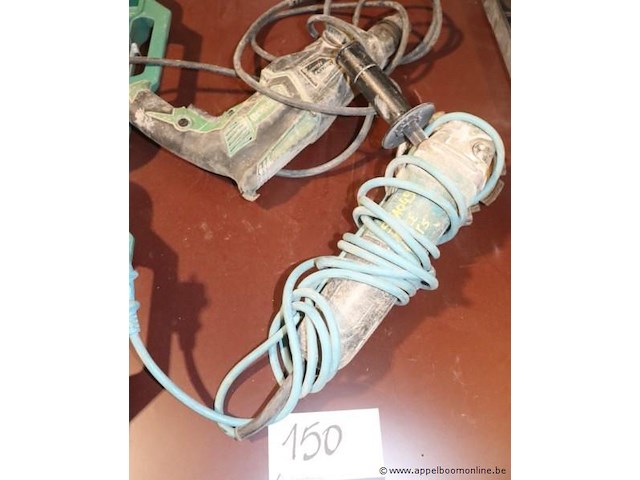 Boormachine hitachi dh26pb en haakse slijptol makita ga5046r - afbeelding 2 van  4