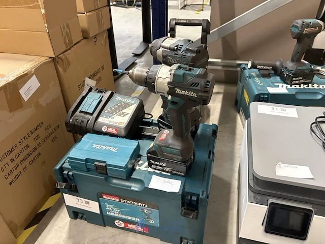 Boormachine makita ddf486 - afbeelding 1 van  8
