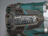 Boormachine makita dhp 481 met 2 accus, accu lader makita dc18rd (13,15,16) - afbeelding 4 van  5