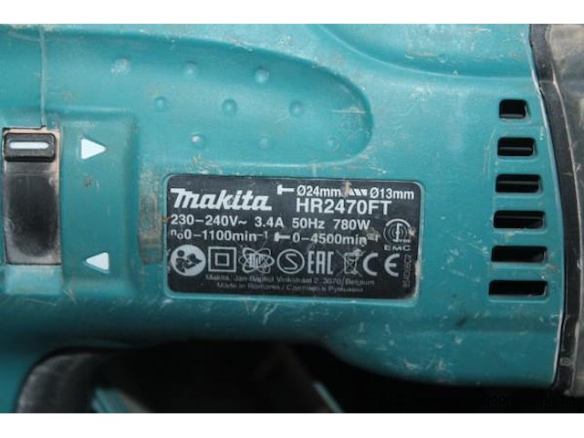 Boormachine makita hr2470ft, werking niet gekend - afbeelding 2 van  2