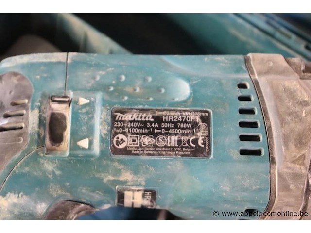 Boormachine makita hr2470ft - afbeelding 2 van  2