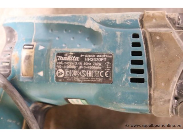 Boormachine makita hr2470ft - afbeelding 3 van  3