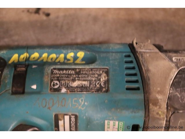 Boormachine makita hr2470ft - afbeelding 3 van  3