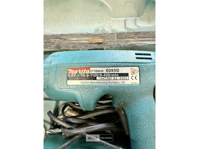 Boormachine makita op batterij (werking onbekend) - afbeelding 2 van  2