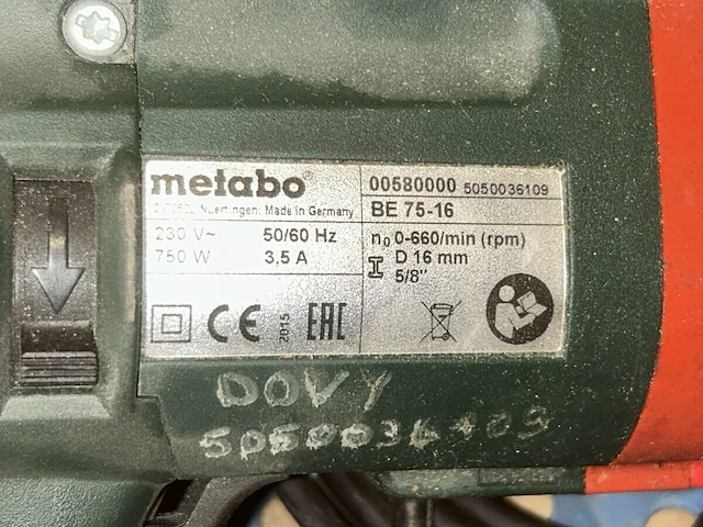 Boormachine metabo - afbeelding 2 van  2