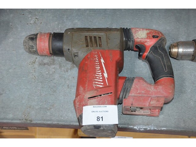 Boormachine milwaukee m18fpd, boorhamer milwaukee m18chpx (21,23) - afbeelding 2 van  7