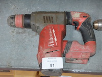 Boormachine milwaukee m18fpd, boorhamer milwaukee m18chpx (21,23) - afbeelding 2 van  7