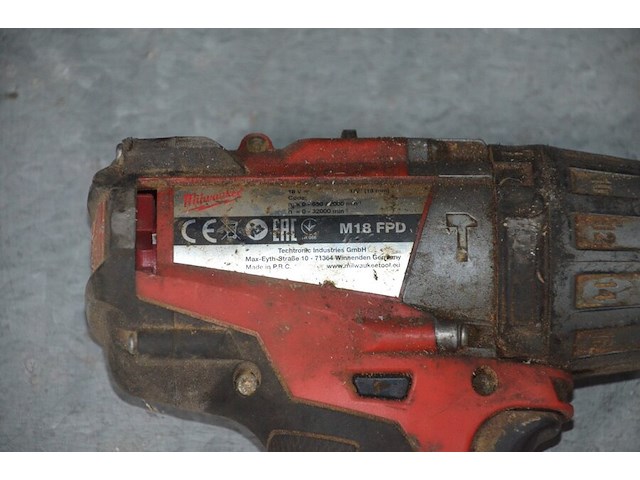 Boormachine milwaukee m18fpd, boorhamer milwaukee m18chpx (21,23) - afbeelding 7 van  7