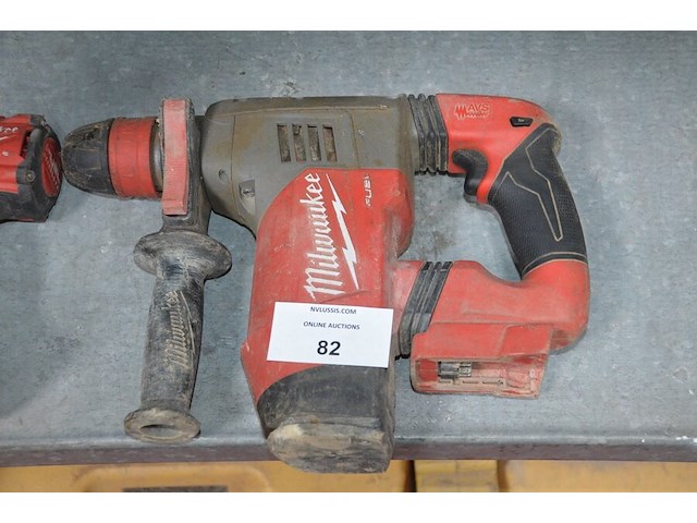 Boormachine milwaukee m18fpd, boorhamer milwaukee m18chpx (21,24) - afbeelding 2 van  7