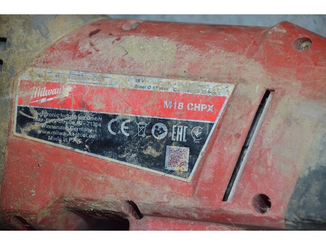Boormachine milwaukee m18fpd, boorhamer milwaukee m18chpx (21,24) - afbeelding 4 van  7