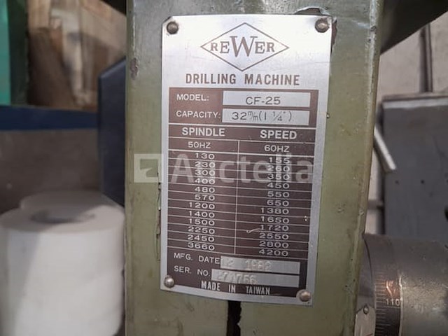 Boormachine rewer cf-25 (1982) - afbeelding 7 van  8