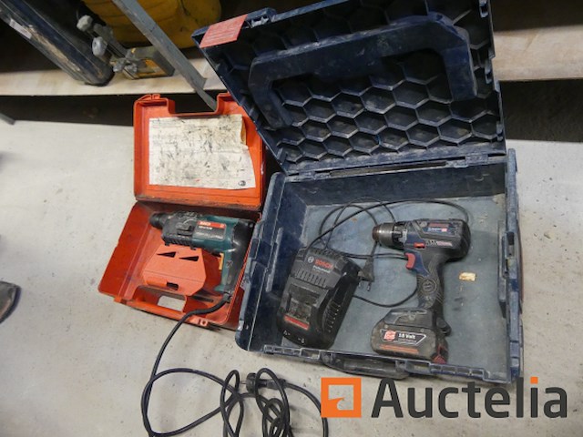 Boormachine schroefmachine op accu, bosch boormachine - afbeelding 1 van  8