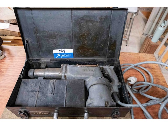 Boormachine siemens in aluminium - afbeelding 1 van  2